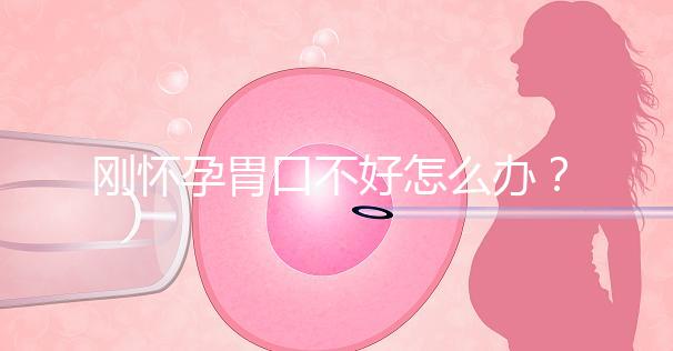 剛懷孕胃口不好怎么辦？