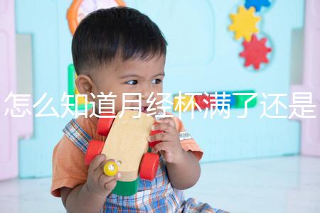 怎么知道月經(jīng)杯滿了還是沒滿看這，3大感覺說明快溢出來了