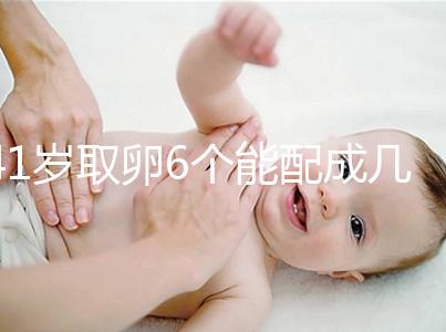 41歲取卵6個能配成幾個分人，達到這個正常數量孕路無阻