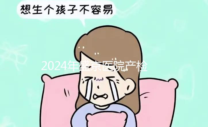 2024年盛京醫院產檢費用整理，想做的請先預約掛號